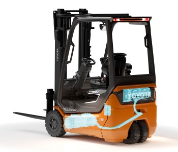 Carrello controbilanciato elettrico Tyota Traigo48 con Syncodrive