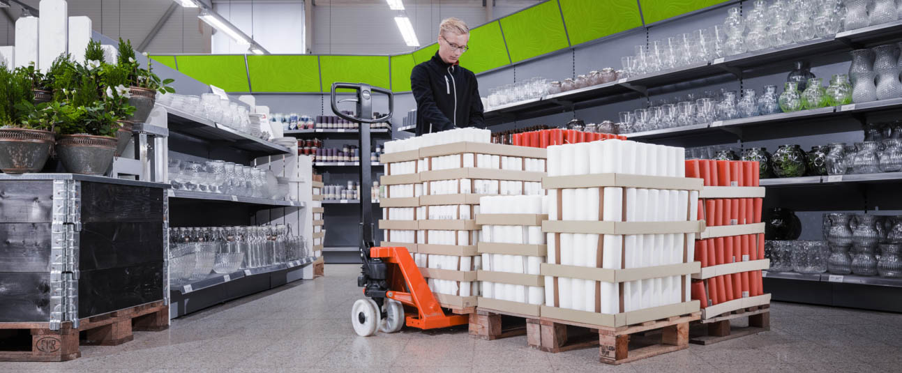 Transpallet manuale BT Lifter Toyota in negozio