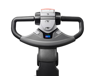 Toyota Material Handling: BT Staxio SPE primo piano timone di guida