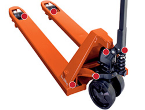 12 punti di ingrassaggio