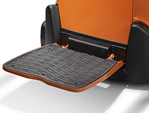 Pedana operatore richiudibile